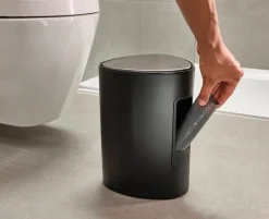JJ-Kosz łazienkowy 5l. EasyStore czarny  mat