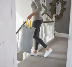 JJ-Kosz na pranie 60l. Tota szary