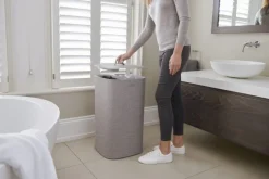 JJ-Kosz na pranie 60l. Tota szary