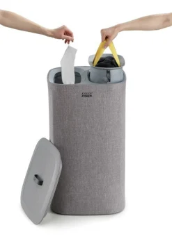 JJ-Kosz na pranie 60l. Tota szary