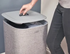 JJ-Kosz na pranie 60l. Tota szary