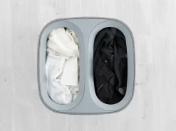 JJ-Kosz na pranie 60l. Tota szary