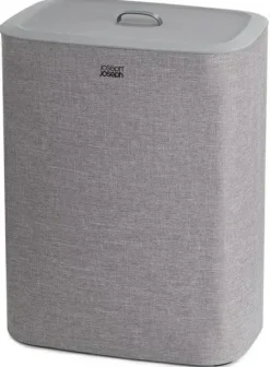 JJ-Kosz na pranie 90l. Tota szary