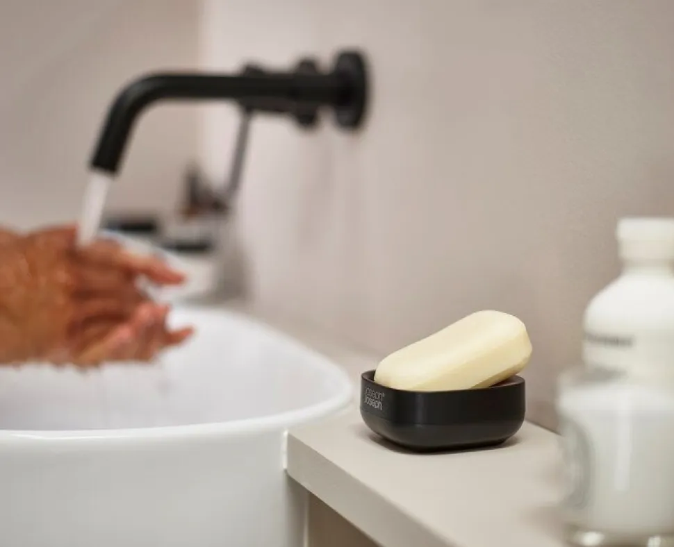 JJ-Mydelniczka kompaktowa Slim czarna