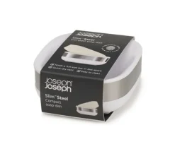 JJ-Mydelniczka Slim biała/srebrna