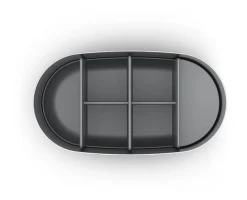 JJ-Organizer na szczoteczki L  EasyStoreLuxe stalow