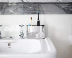 JJ-Organizer na szczoteczki L EasyStoreLuxe stalow