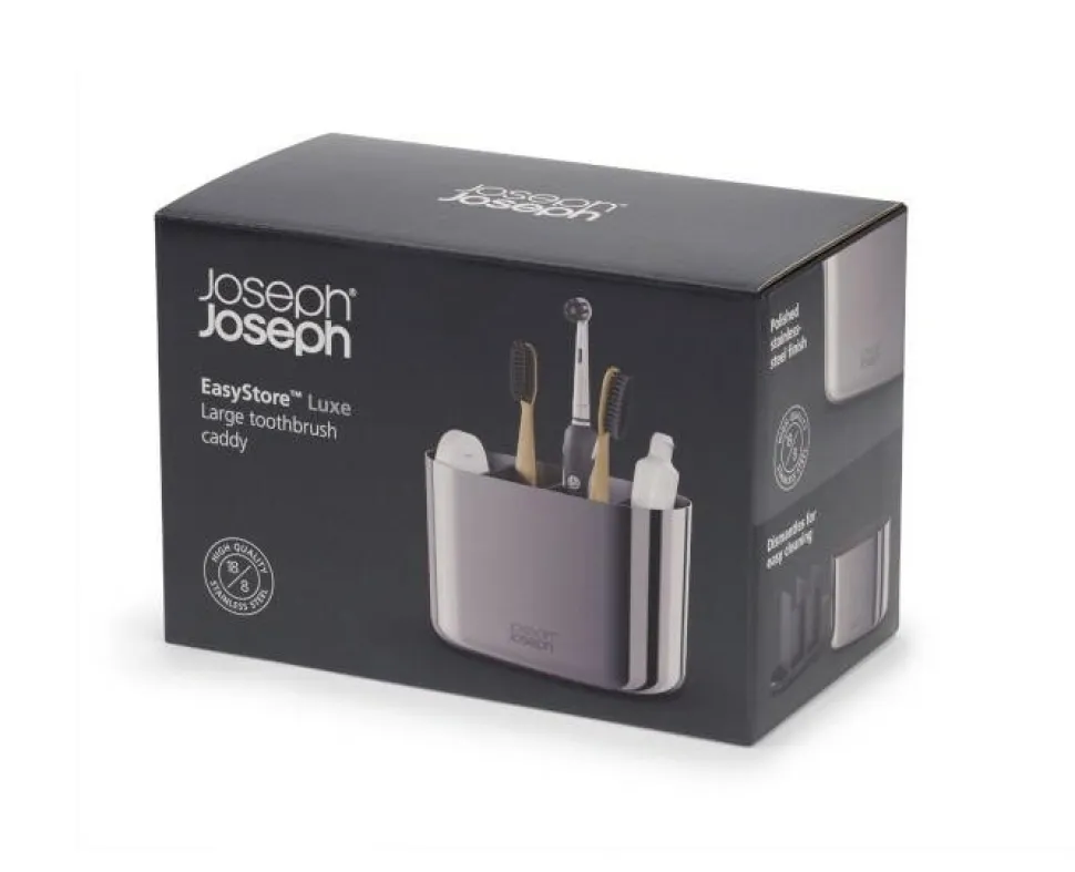 JJ-Organizer na szczoteczki L EasyStoreLuxe stalow