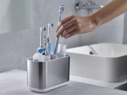 JJ-Pojemnik łazienkowy L EasyStore Steel biały