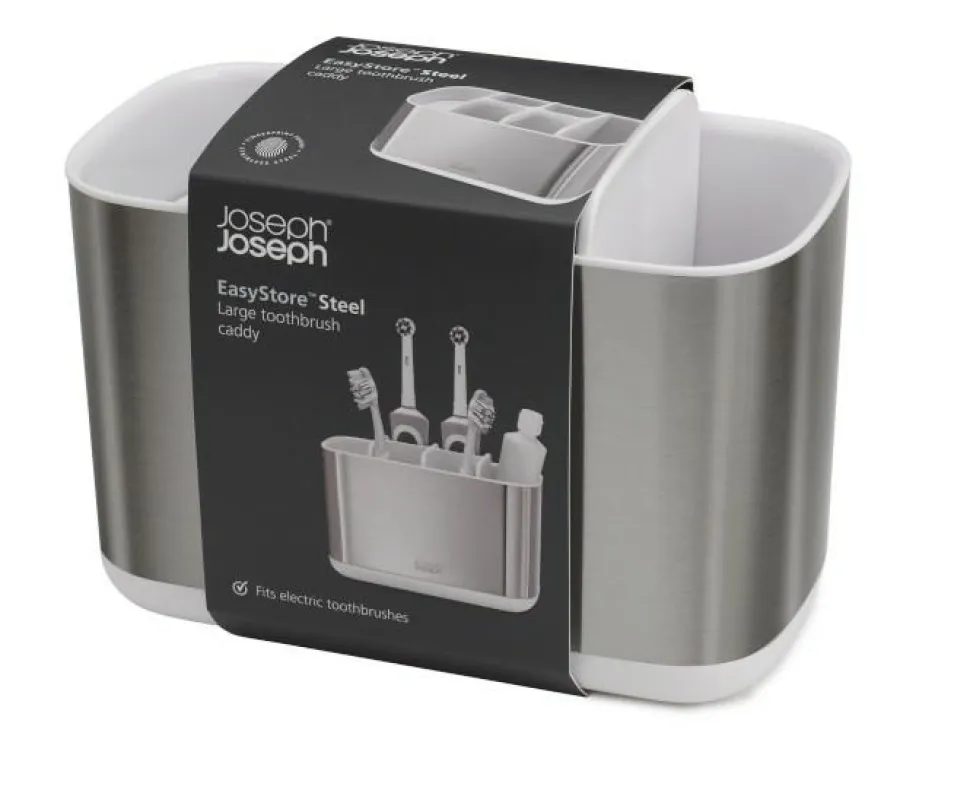 JJ-Pojemnik łazienkowy L EasyStore Steel biały