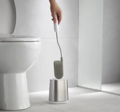 JJ-Szczotka toaletowa Flex Lite stalowa