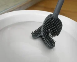 JJ-Szczotka toaletowa Flex 360 stalowa    ecru