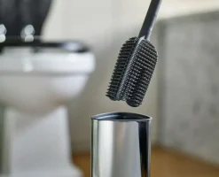 JJ-Szczotka toaletowa Flex 360 stalowa    ecru