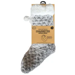 Kapcie/ bambosze z pomponami rozmiar 36-41 szare