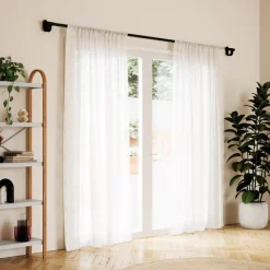 Karnisz Bellwood 107-305 cm czarny