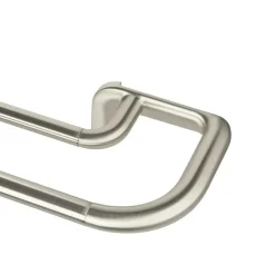 Karnisz Twilight podwójny 76-213cm nikiel do zasłon zaciemniających