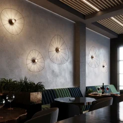 Kinkiet / Plafon ESKOLA 140 czarny