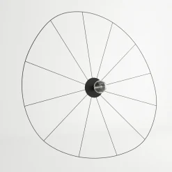 Kinkiet / Plafon ESKOLA 110 czarny