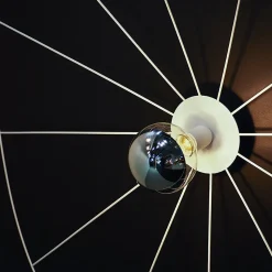 Kinkiet / Plafon ESKOLA 70 czarny