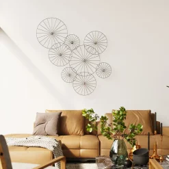 Kinkiet / Plafon SIRKEL 45 czarny