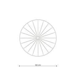 Kinkiet / Plafon SIRKEL 60 czarny