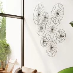 Kinkiet / Plafon SIRKEL 60 czarny