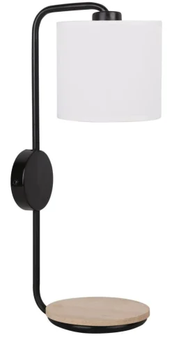 Kinkiet Alpine lampa 1x40W E14 czarny