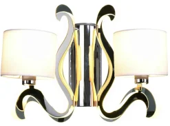 Kinkiet Ambrosia 1 2x40W E14 + 12,3W LED chrom