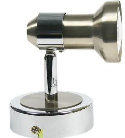 Kinkiet Arkon 1x50W GU10 sat nikiel+chrom bez żarówek