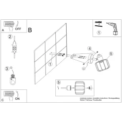 Kinkiet BELUCI 1 biały