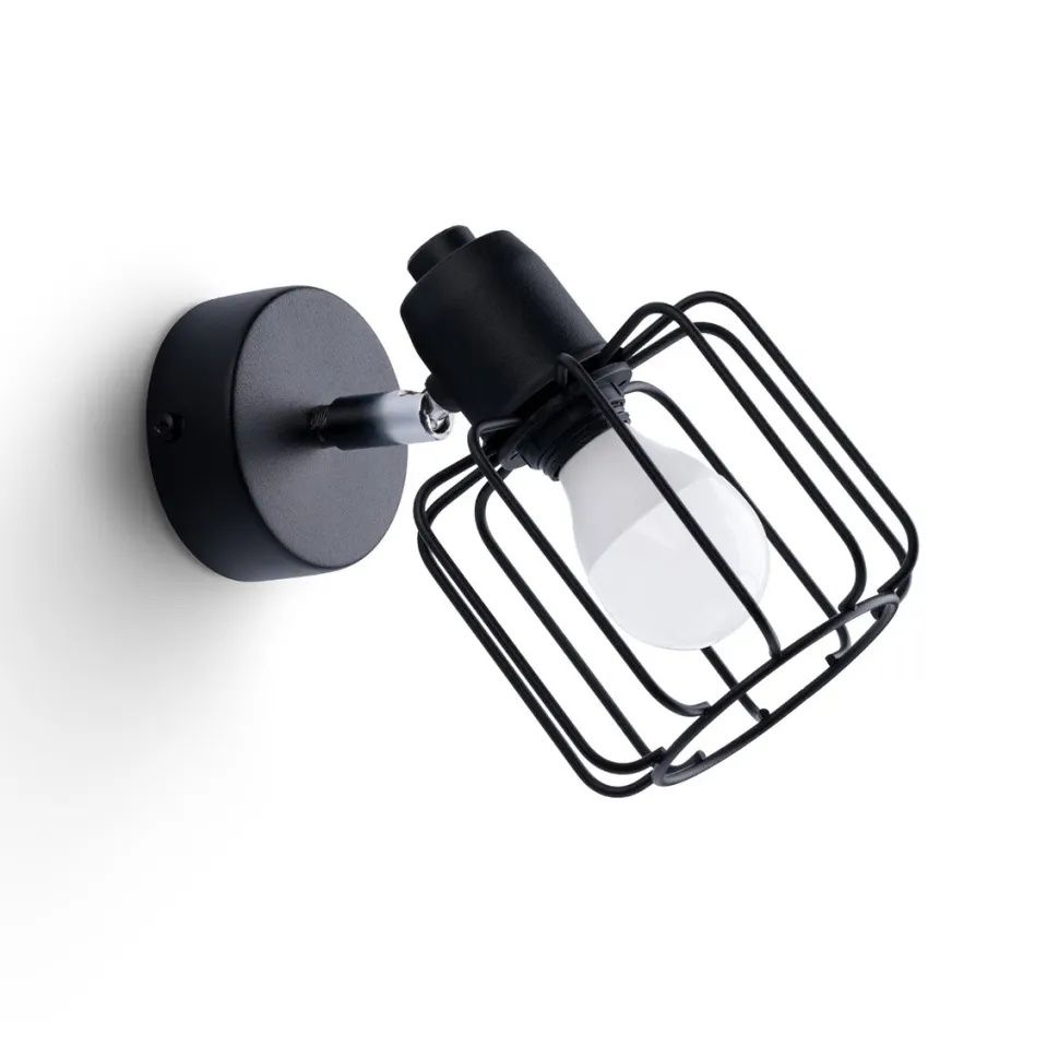 Kinkiet BELUCI 1 czarny