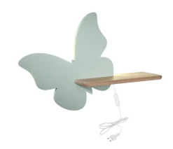 Kinkiet Butterfly lampa 5W LED 4000K iq kids z przew miętowy