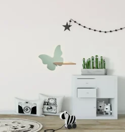 Kinkiet Butterfly lampa 5W LED 4000K iq  kids z przew miętowy