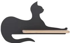 Kinkiet Cat lampa 5W LED 4000K iq kids siedzący czarny