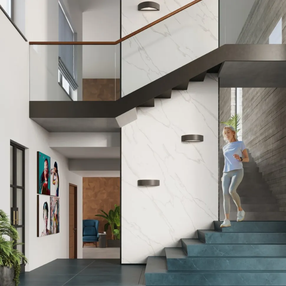 Kinkiet ceramiczny ATENA czarny