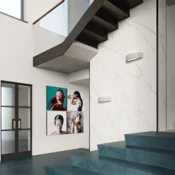 Kinkiet ceramiczny ATENA szary