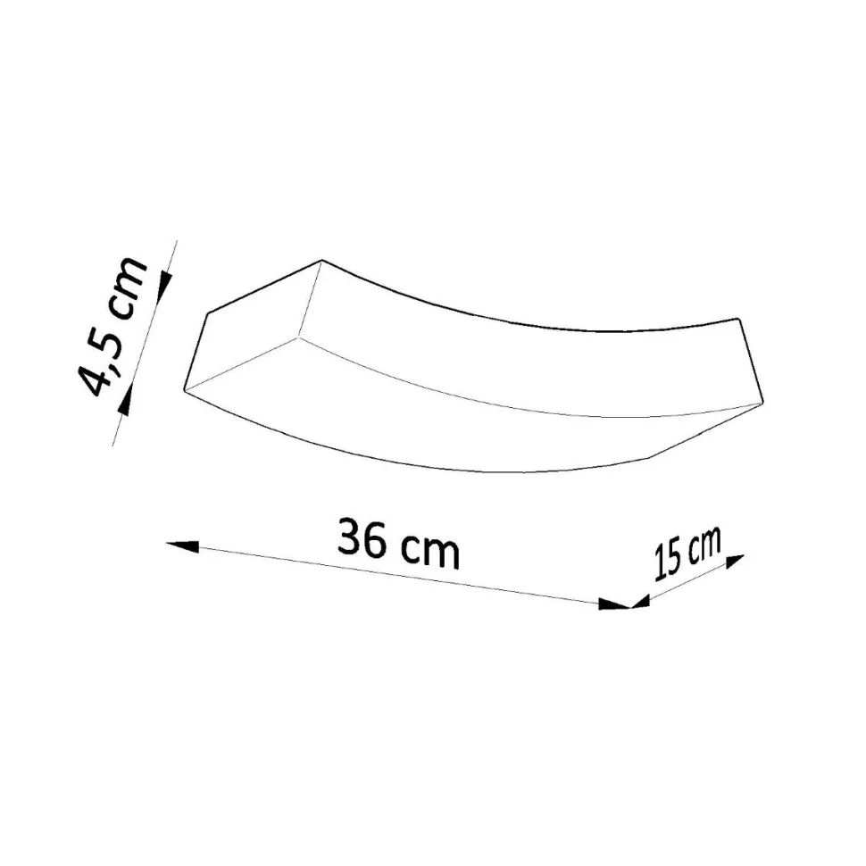 Kinkiet ceramiczny HATTOR