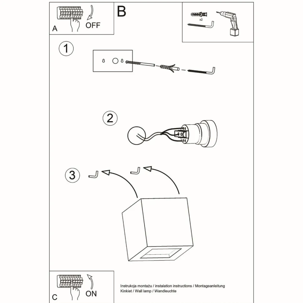 Kinkiet ceramiczny LEO