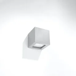 Kinkiet ceramiczny LEO szary