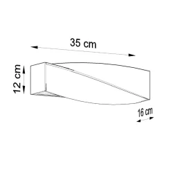 Kinkiet ceramiczny SIGMA MINI