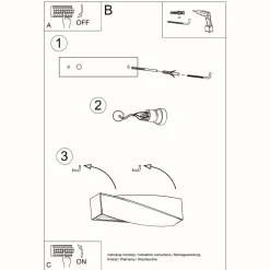 Kinkiet ceramiczny SIGMA MINI