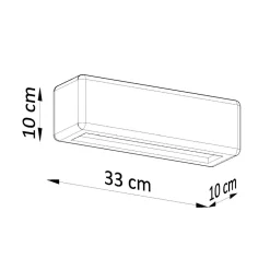 Kinkiet ceramiczny SUBANI