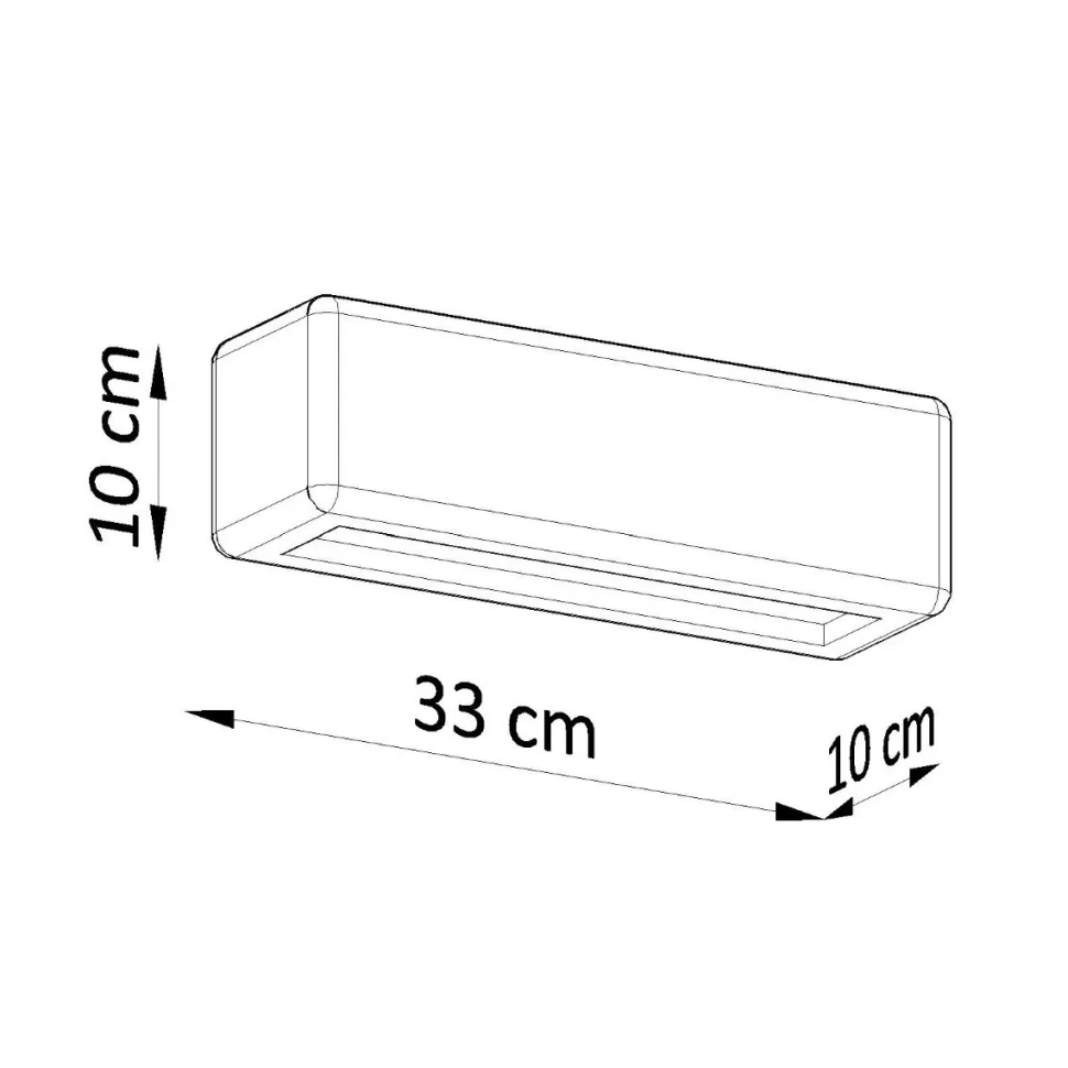 Kinkiet ceramiczny SUBANI
