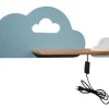 Kinkiet Cloud lampa 5W LED 4000K iq kids  z przew niebieski+biały