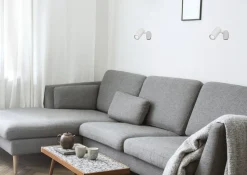 Kinkiet Colly lampa biały 1x15W GU10  klosz biały