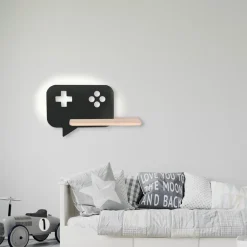 Kinkiet Console lampa 5W LED 4000K iq  kids z przew czarny