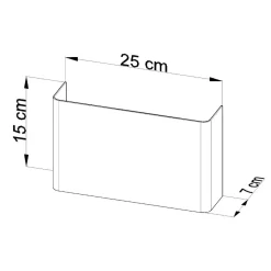 Kinkiet COPERTURA biały