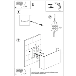 Kinkiet COPERTURA biały
