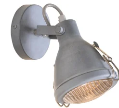 Kinkiet Crodo 1x40W E14 szary