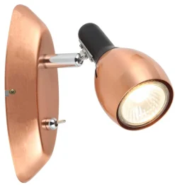 Kinkiet Cross 1x50W GU10 miedziany